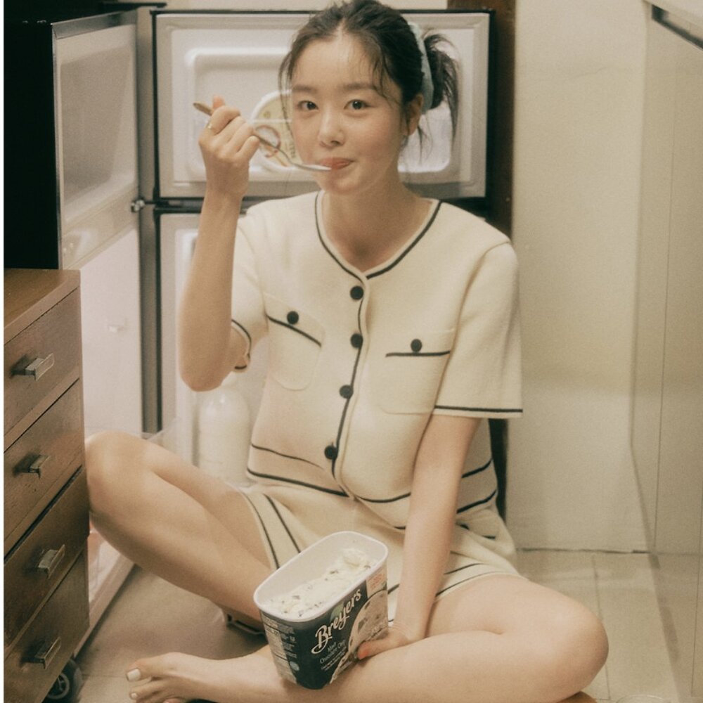 Your Name Here Tweed knit Short Jacket and Short Set of 2